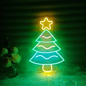 "Weihnachtsbaum" Neonschrift (Lagerbestand: 3 Einheiten)