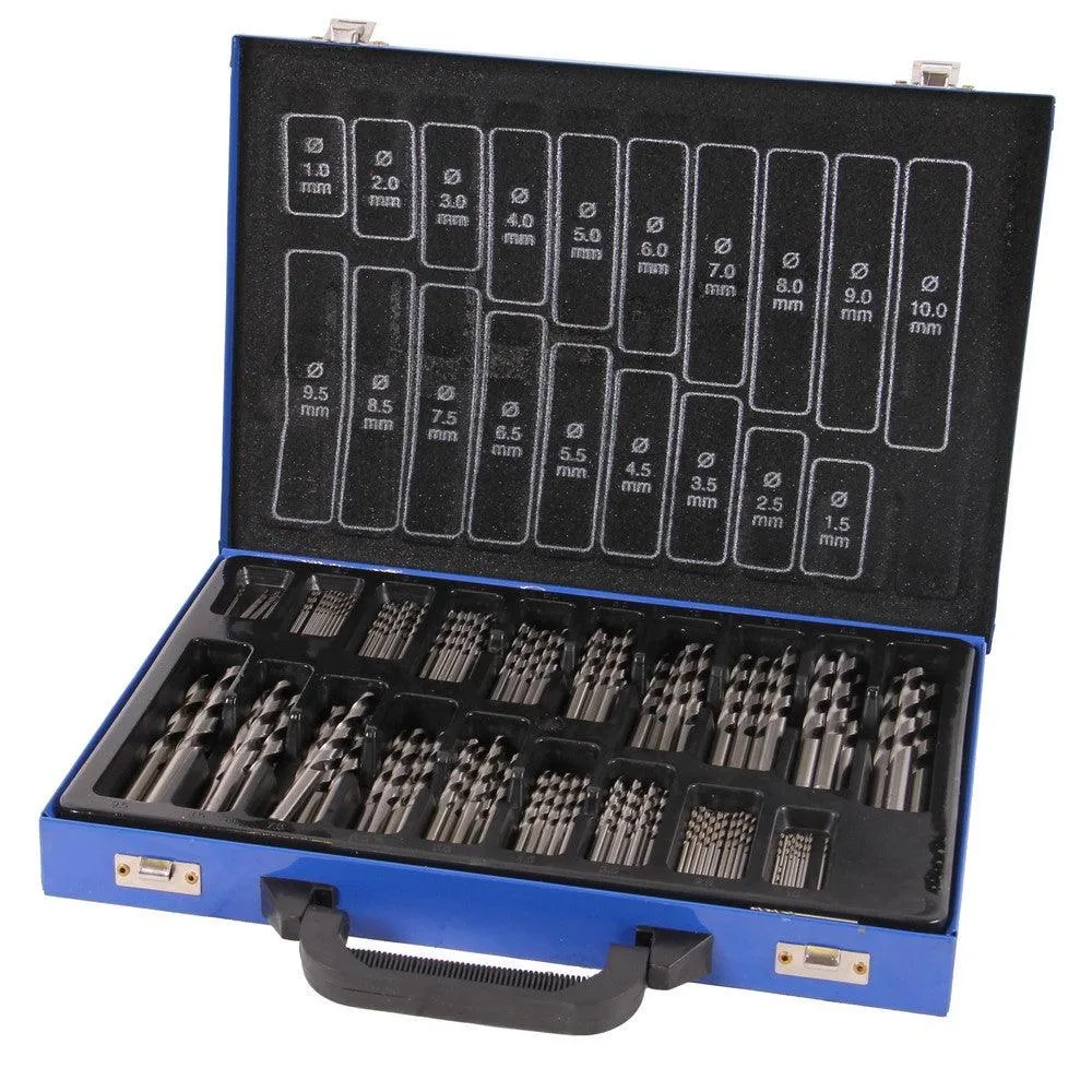 XPTools Spiralbohrer Satz HSS 170 Stück / Bohrerset - DR170KBP